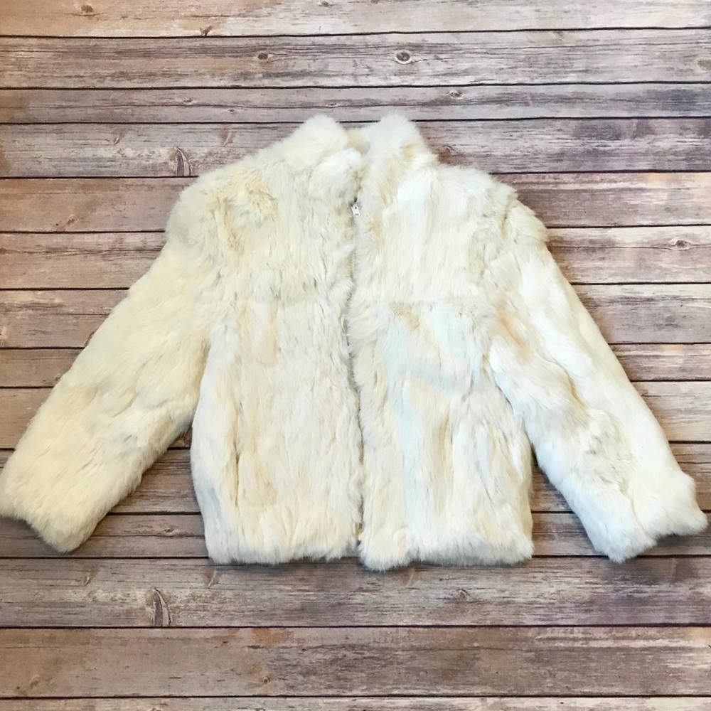 Girl’s Rabbit Fur Jacket